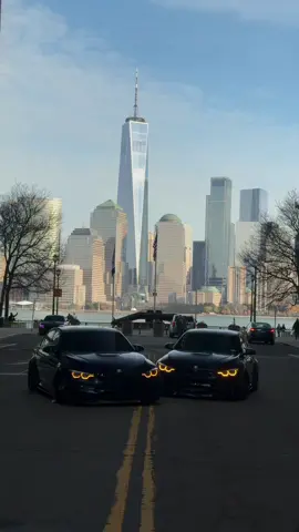 NYC 🦇♠️ M3 Duo #bmw #bmwm #m3 #nyc #carsoftiktok 