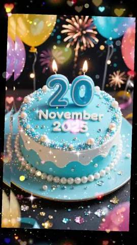 Birthday Template TikTok 20 November 2025 #birthday #happybirthday #happybirthdaytoyou #ulangtahun #fyp 