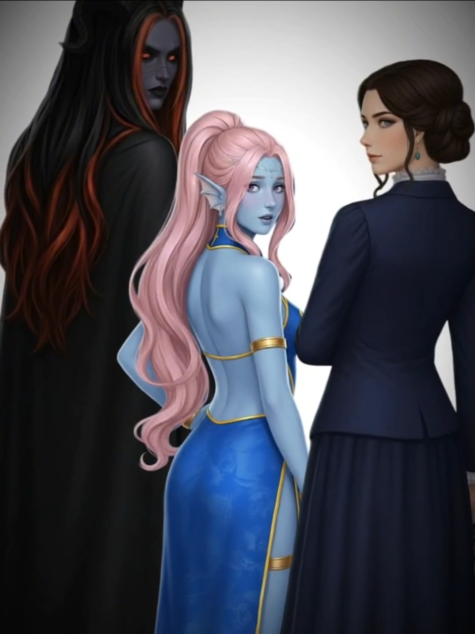 Было просто ужасное желание это сделать, и я ни о чем не жалею 🌚 #oc #dnd #edit #character