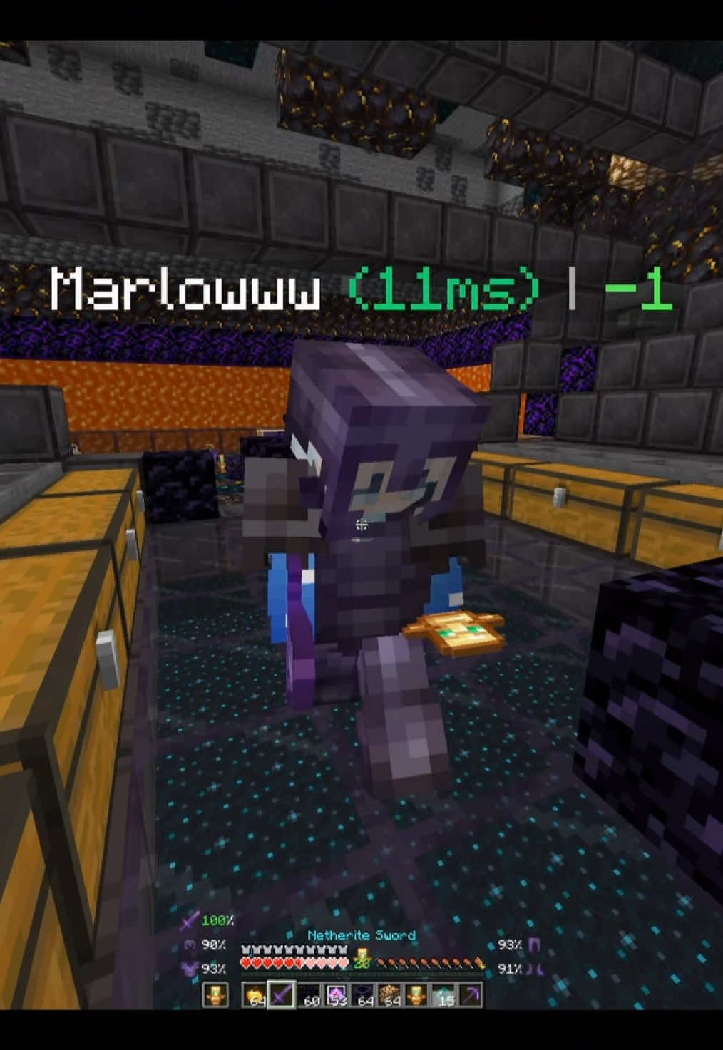 Owning Marlow without cheats… #marlow #crystalpvp #vincentvanilla #baseraiding #mcpvp 