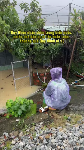 Quy Nhơn bị nhấn chìm hoàn toàn trong biển nước #baoso13 #quynhon #cotravelquynhon #lulutquynhon 