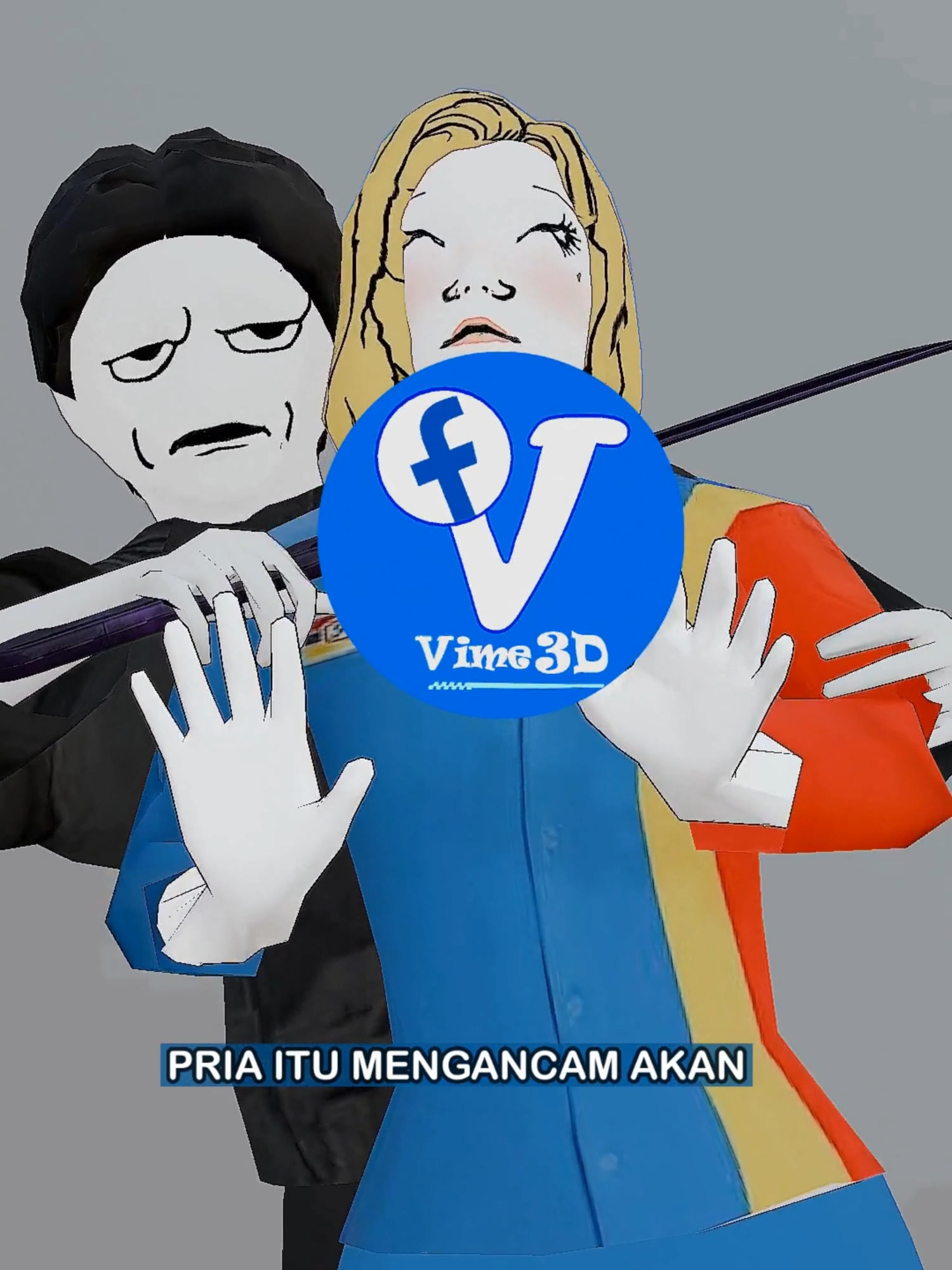 Perampok Minimarket ini tidak di Hukum karna Berwajah Tampan #animasi #animasilucu #indomaret #cogan