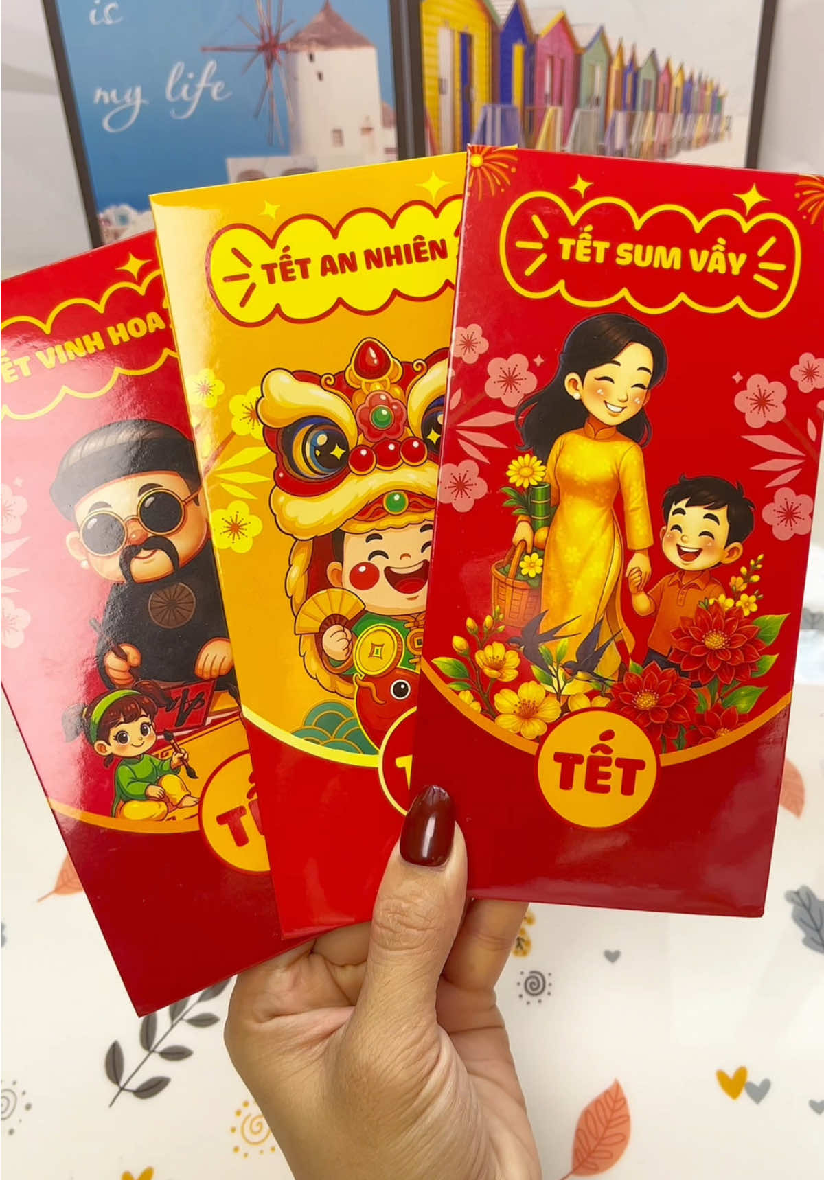 Bai lì xì 3D Cao cấp Popup #baolixi #baolixitet #baolixi2026 #lixi3d 