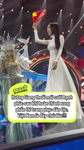 Đón xem bán kết và chung kết độc quyền trên FPT Play 🥰🇻🇳#conggshowbiz #missuniverse2025 #aodaitranghuonggiang #HUONGGIANG #FPTPLAY 