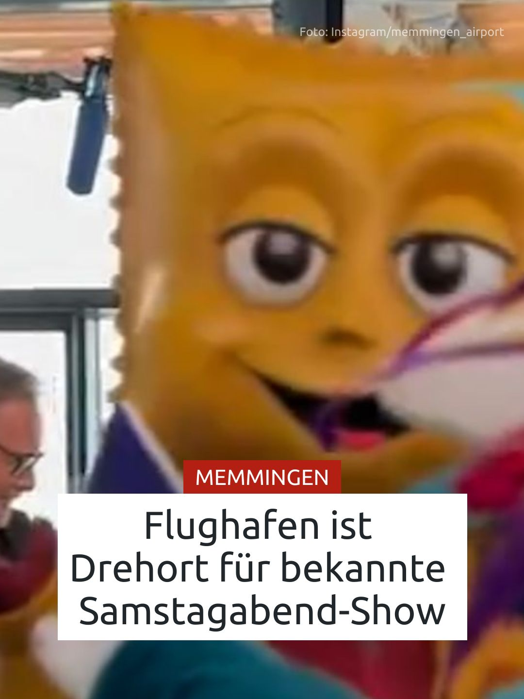 ✈️🎭 Wer steckt unter der Maske? Bei The Masked Singer wird gerade nicht nur im Studio gerätselt – sondern auch am Airport! 👀 Der Memmingen Airport verrät: „Bei uns war ganz schön was los!“ Kein Wunder – denn Gate 1, Gate 2 und sogar die Abflughalle wurden für die neue Staffel zum Drehort. 👉 Die ganze Story zum überraschenden Dreh am Flughafen findest du im Artikel – Link in der Bio! #TheMaskedSinger #Memmingen #Pro7 #Flughafen