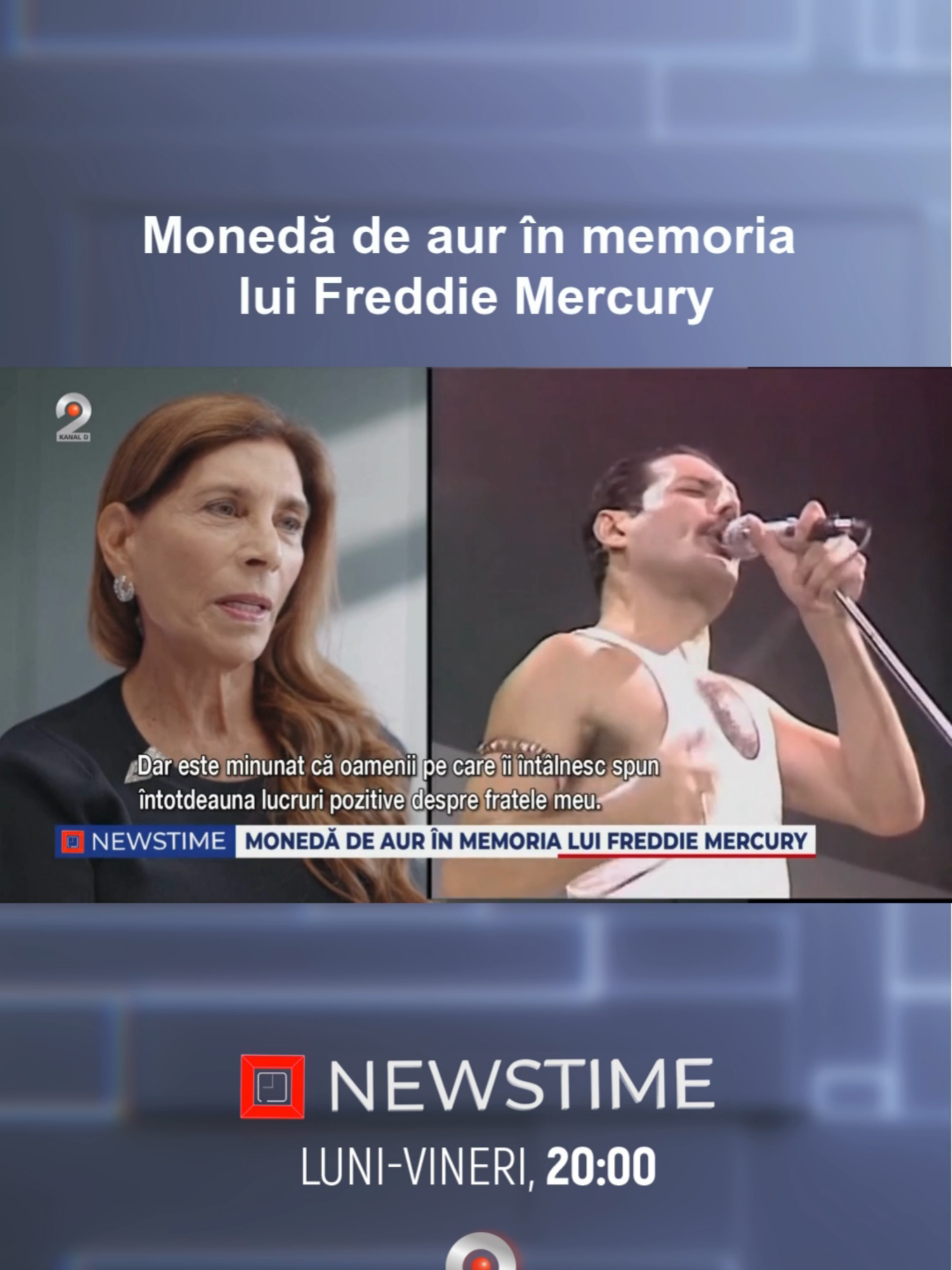 La 40 de ani de la cel mai grandios concert live din toate timpurile, așa cum a fost numit de multă lume, Freddie Mercury a fost celebrat într-un mod deosebit. Monetăria din Marea Britanie a confecționat o monedă din aur pentru a aniversa momentul. #newstimekanald2 #kanald2 #showbiz #freddiemerrcury #showbiz