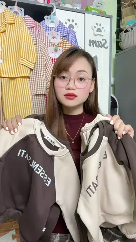 Bộ nỉ bông cho bé #mesam #quanaotreem #mebimsua 