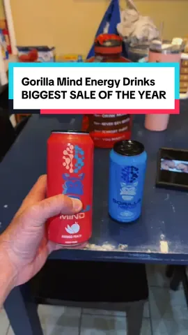 This is the cheapest they’ve been all year, so take advantage of those coupons and grab as many as you can 👊 @Gorilla Mind  - #tiktokshopblackfriday #blackfriday #gorillamind #energydrink #GymTok 