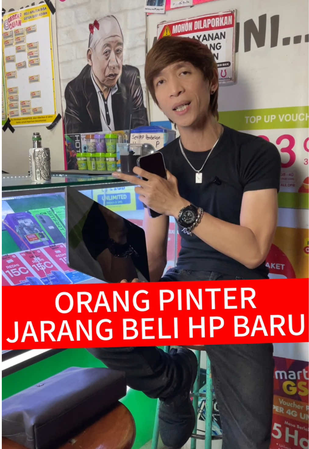 Solusi beli hp second aman, karena hanya barang pilihan yang dijual dan banyak yang kondisi seperti baru, garansi resmi masih jalan
