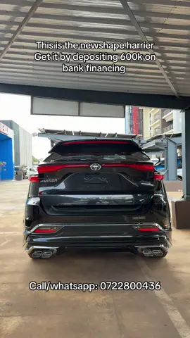 🇯🇵2020 TOYOTA HARRIER 🇰🇪 ✅2.0L Petrol Engine  ✅6 Speed Automatic Transmission ✅60k kms mileage ✅Black half leather seats ✅MultiMedia Interface with Radio,AUX,SD,Bluetooth Connectivity  and DVD player ✅Panoramic Moonroof  ✅JBL Music System  ✅Multi Media Display with Radio,Cd,USB,Aux, Bluetooth connectivity and Apple car play ✅Lane assist monitoring  ✅Anti collision detection system  ✅Blind Spot Monitoring  ✅Dual zone climate settings ✅Multifunctional steering wheel ✅Autostart stop system for max fuel efficiency Extra Features:✔️ Front & Rear Parking assist Sensors,360 degrees camera coverage,Reverse camera,Powered Steering,Automatic handbrake,Cruise control,Autolock boot,4 wheel Anti Lock Brakes,powered door locks/windows/mirrors,Traction control and so much more... Price Kshs.5,990,000/- We accept;✔️ ✅Cash ✅Bank finance #harrier #toyotaharrier #fyp #trendingnow #fyppppppppppppppppppppppp 
