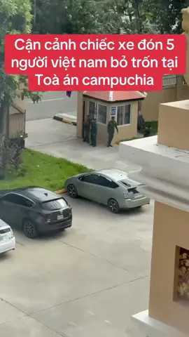 Nữ nghi phạm người Việt tiếp tay cho 5 phạm nhân bỏ trốn ngay tại sân toà án campuchia  #khututri #cambodia🇰🇭 #dacvungam #campuchia 