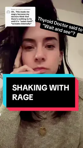 Here’s how you know your doctor is letting you down: 1. They tell you that you have Hashimoto’s but you should just wait and see what happens.  2. You have ‘normal’ labs but all the symptoms (brain fog, fatigue, hair loss, weight gain, cold sensitivity…) and you doctor says it’s all good.  3. Your doctor gave you thyroid medication and sent you on your way. 4. Your doctor won’t test your TPO and TGab antibodies.  Which ones happened to you? 