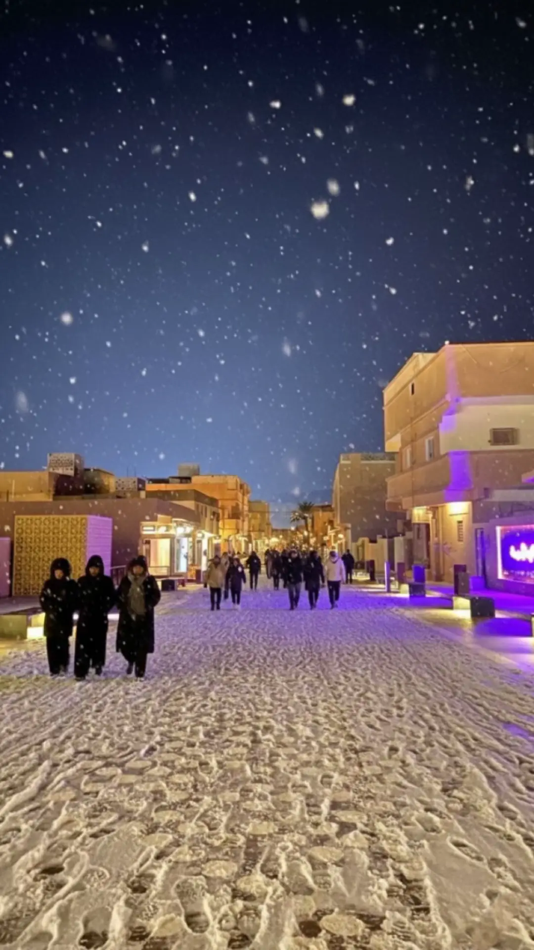 #العلا #الشتاء 