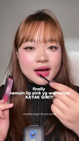 Pinknya kayak ginii cantik bangett🤏🏻💓 #tipsmakeup #lip #pink 