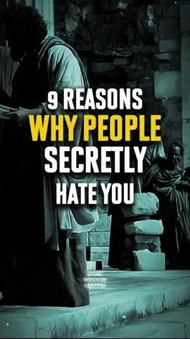 9 Reasons Why People Secretly Hate You | Stoicism  Some people dislike you not because of your actions, but because your presence exposes their insecurity. This video breaks down the deeper psychological and Stoic truths behind hidden resentment — and how to protect your peace with clarity and strength.  #stoicism #mindset #selfgrowth #innerpeace #wisdom 