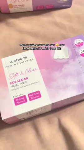 tak perlu mahal pun , asalkan lembut & tak mudah koyak 🫶🏻 #cottonpadwatson #cottonpadsoft #watsonsmy #fypmalaysia 