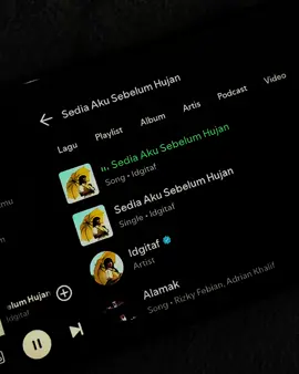 #liriklagu #sediaakusebelumhujan #spotify #fyp 