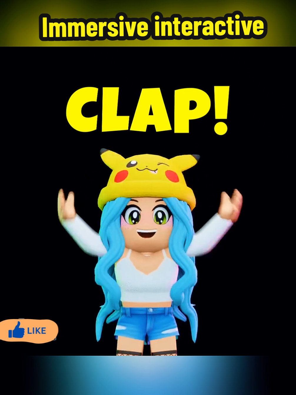 Immersive Interactive Warm Up Original Roblox Hand Challenge 👋 fingers download.. ☺️ #creatorsearchinsights  #immersiveinteractive #immersivewarmup 