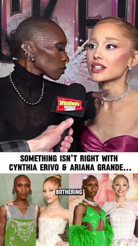 It’s just a little weird #fyp #cynthiaerivo #ariannagrande #cyhthiaandarianna #wickedforgood#news #breakingnews #foryoupage 