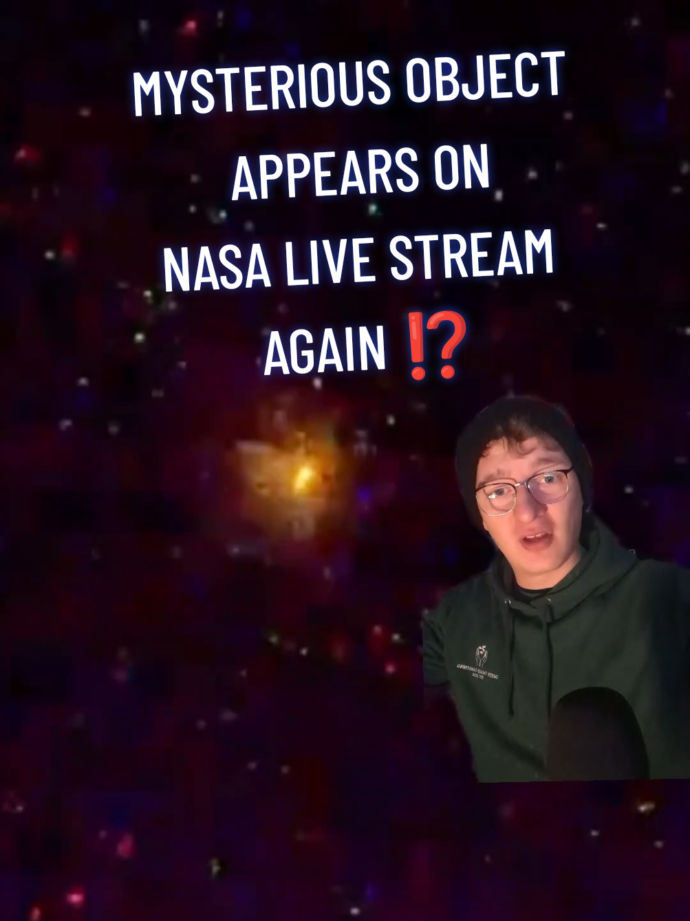 MYSTERIOUS OBJECT APPEARS ON NASA LIVE STREAM AGAIN ⁉️ #3iatlas #viralvideo #ufo #nasa #uap 
