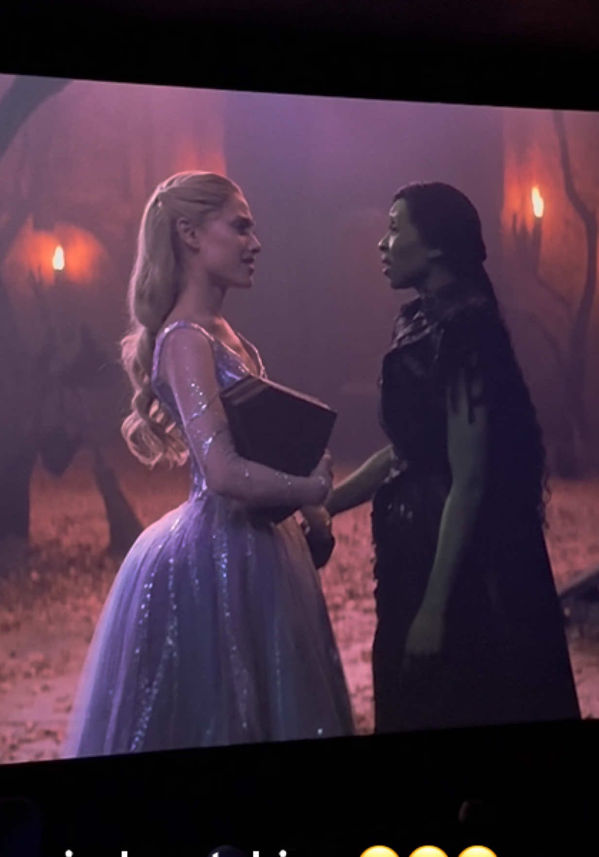 #Wicked #ForGood damn Ariana and Cynthia huhu so happy I got to see it today cried during the last part of the movie #WickedMovie #arianagrande #cynthiaerivo 