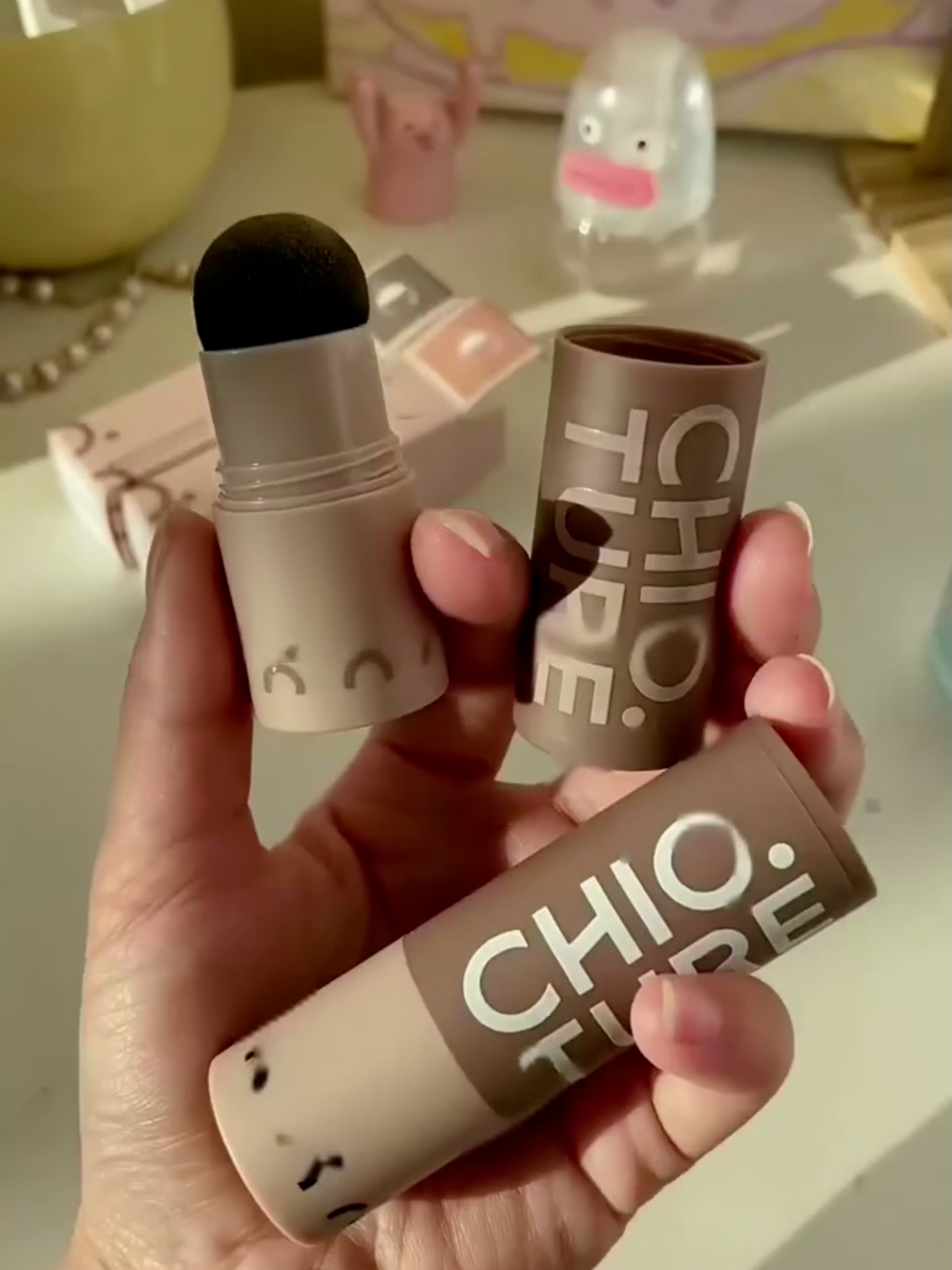 แก้ปัญหาผมบาง จุดที่ไม่มั่นใจได้ในแท่งเดียว #beauty #รีวิวบิวตี้ #makeup #ป้ายยาtiktok #Chioture