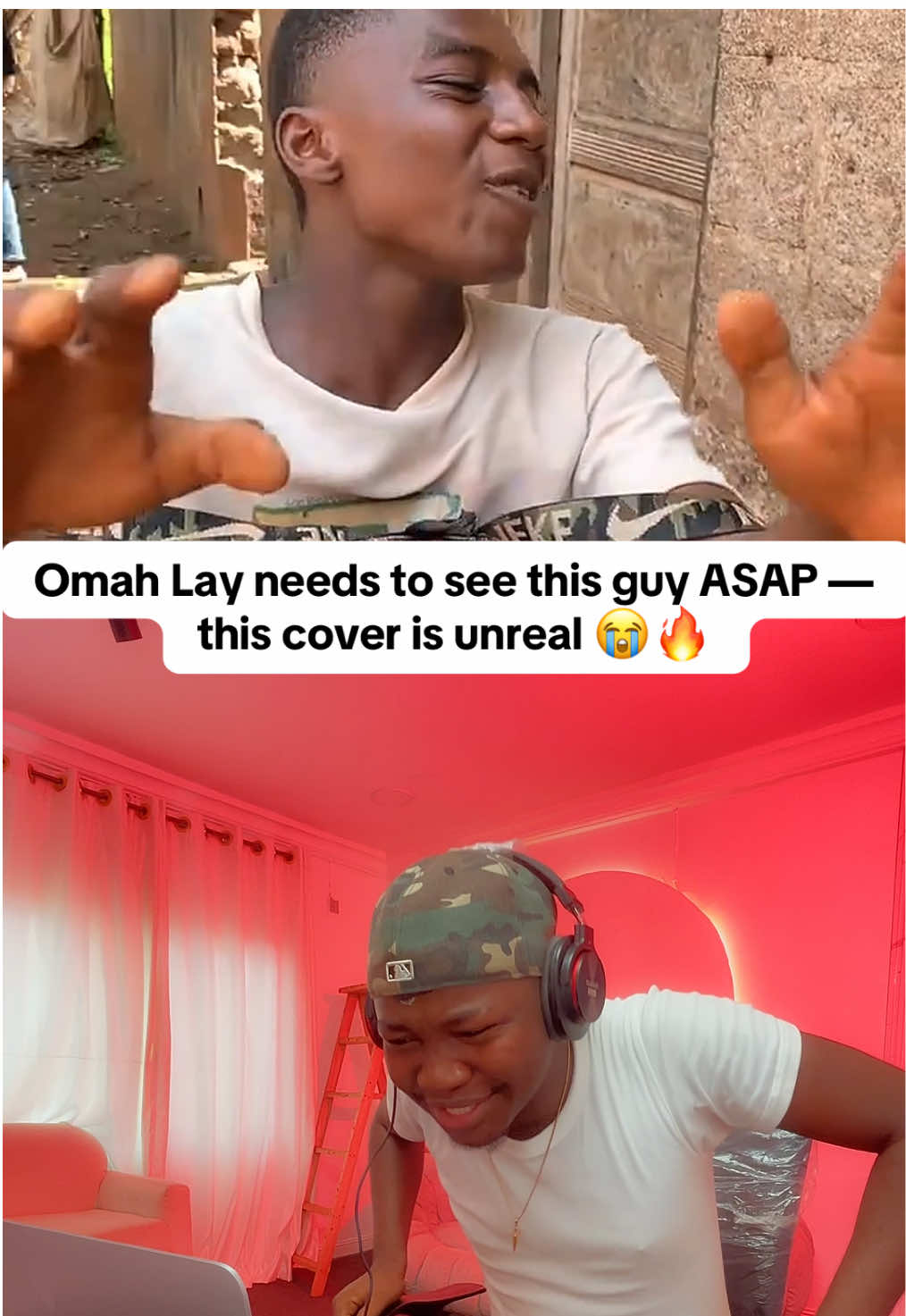 Somebody tag this guy for Omah Lay — how is a cover sounding this fire?? 😭🔥 This is too clean. #omahlay #waist #creatorsearchinsights #covers #openverse 
