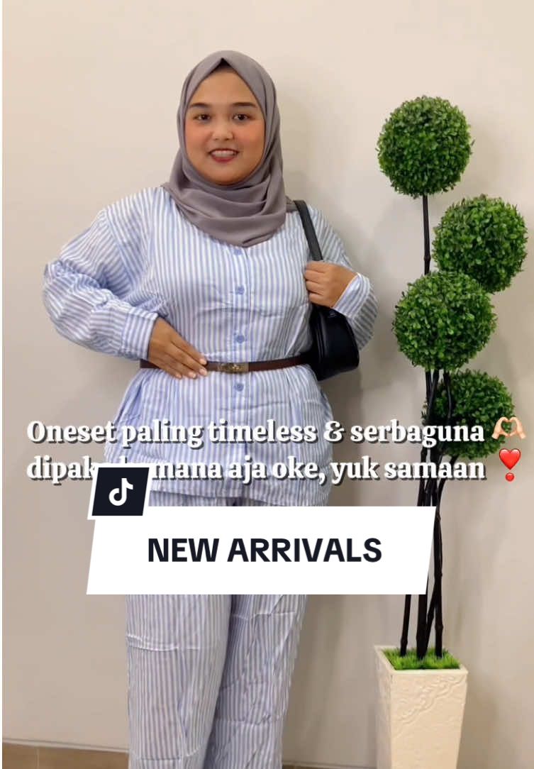 Launching New Collection 😍✨ Ini Type One Set Yang Bisa Di Styling Banyak Look😚  Join Live Sekarang Yaa 🫶🏻 #newarrivals #setelanjumbo #myplussize #belilokal #fypviralシ 