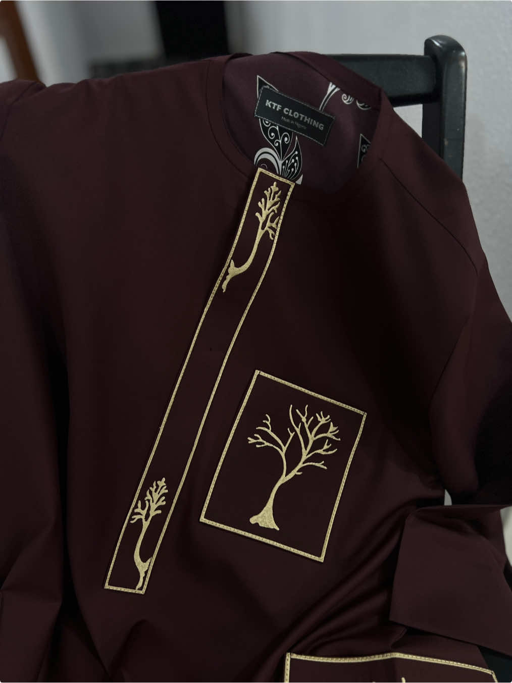 Embroidered Trad For Kings  #fyp #ktftrads #fashioninspo #foryou #embroidery 