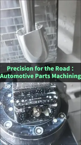 Precision for the road: automotive parts machining #customservice #precisionmachining #lsmanufacturing #cncmachining #5axismachining 