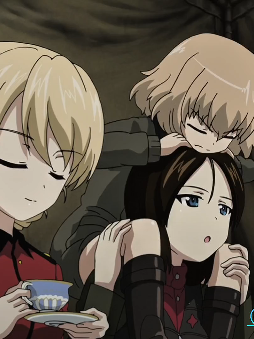 Katyusha 😌 #girlsundpanzer #gup #katyusha #darjeeling #nonna #mahonishizumi