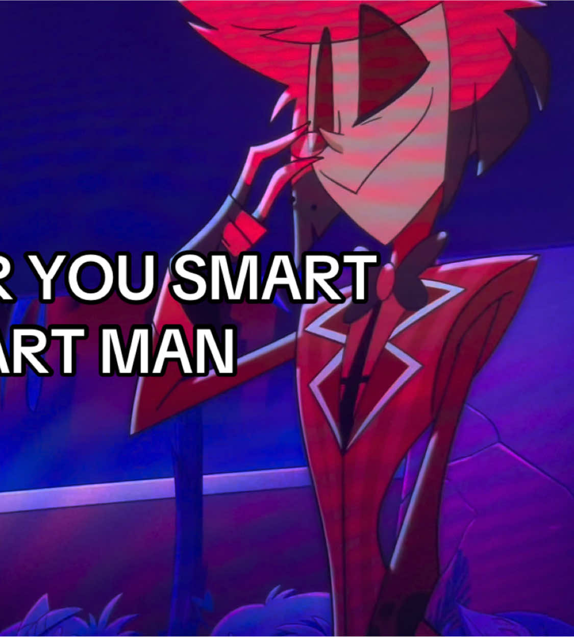 [ #hazbinhotel ] SORRY FOR NOT BETTER QUALITY, S2 SPOILERS AHEAD, HE BROKE FREE FROM BOTH OF HIS DEALS WITH A SMART WORDPLAY BRO.  #hazbinhotels2 #hazbin #alastor #rosie 