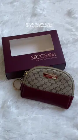Christmas is coming! May pangregalo ka na ba? #secosana #coinpurse #walletforwomen #giftideas #christmasgift 