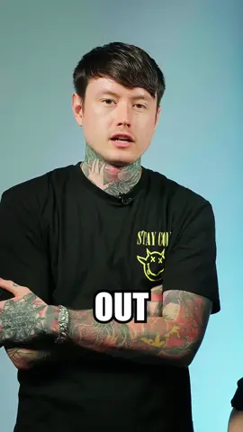 Noah from @Bad Omens with @MelissaCross ☺️ Part 1. Credits: Melissa Cross via TikTok.  #badomens #noahsebastian #noahsebastiancult #badomenscult #badomensband 