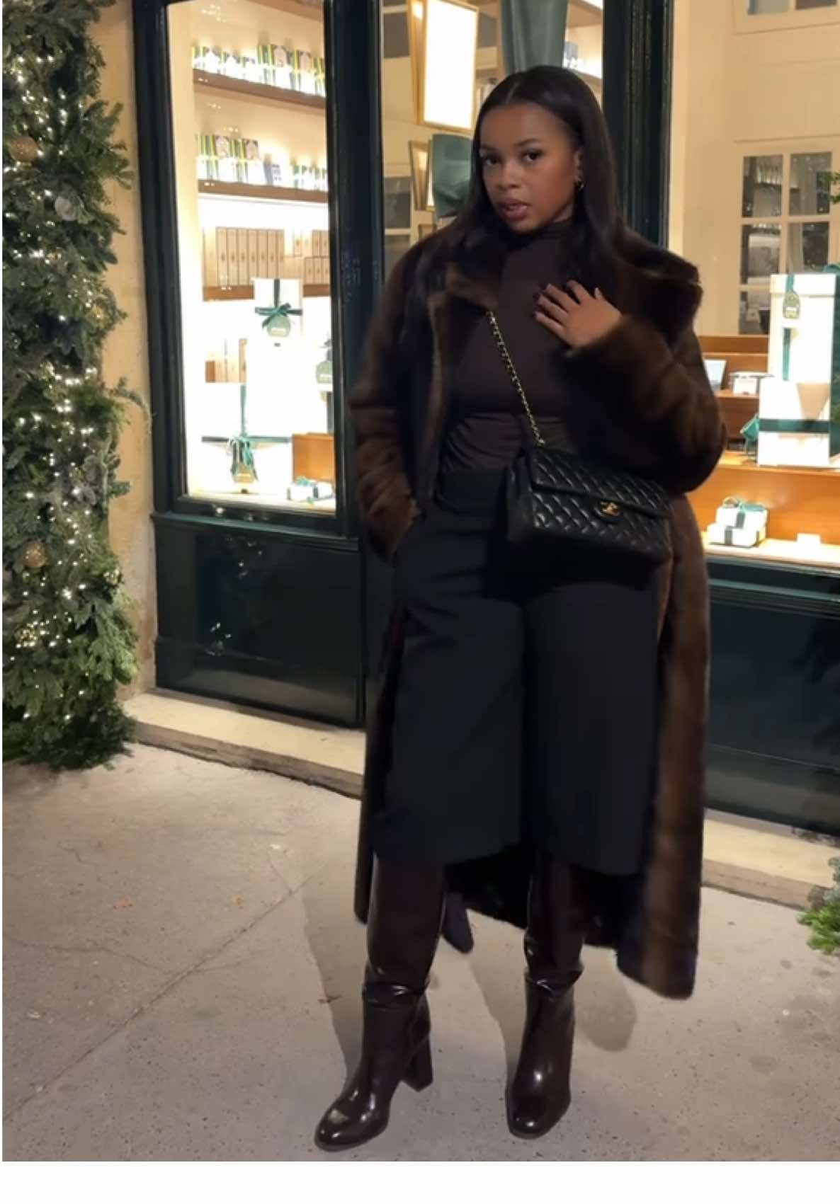 Outfit of the day 🤎☕️ #winterfashion #outfitcheck #ootdinspiration #winteroutfit #furcoat #zara  @UNIQLO Europe  @ZARA 