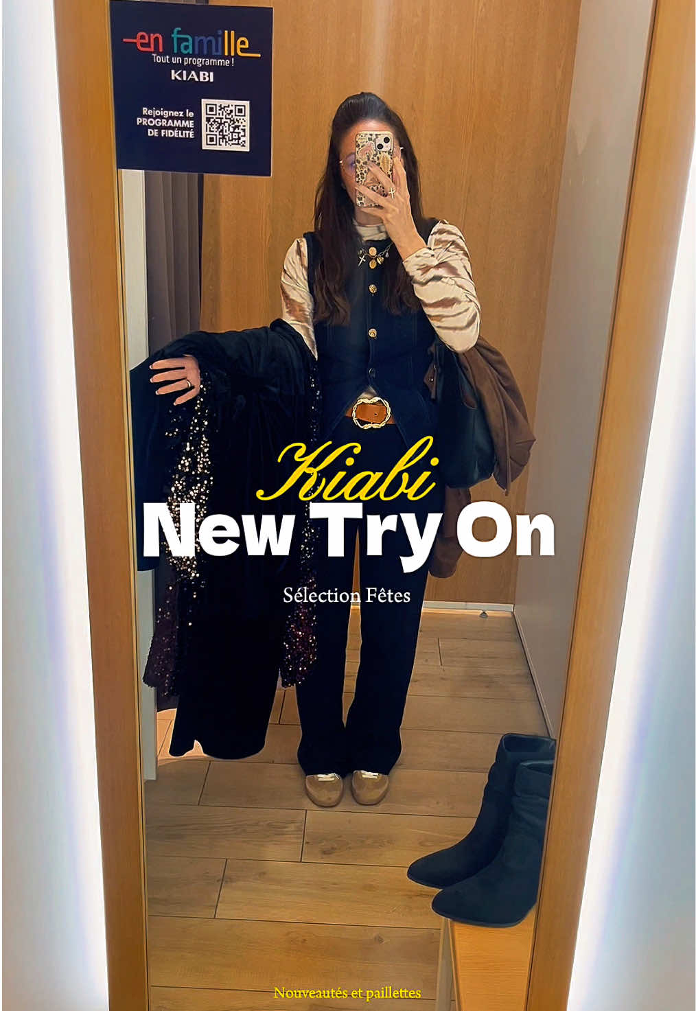 New Try On nouveautés @Kiabi  Sélection fêtes et paillettes ! Les liens sont dans ma bio  … collaboration commerciale… #kiabi #kiabihaul #tryonwithme #tryon #christmasoutfits 