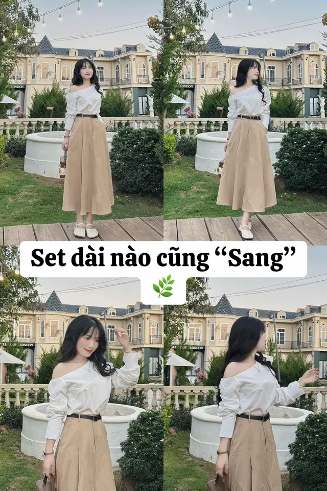 Set váy dáng dài xu hướng 2025 #mydress #mimoclothing #myoutfit #setdoxinh #setdichoi 