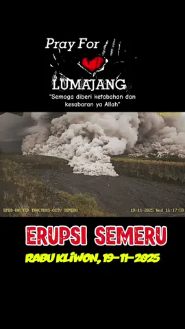 #lumajangtiktok  #erupsi  #semeru 