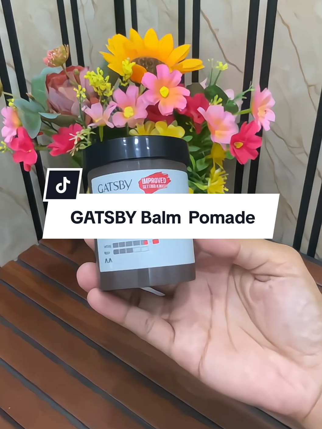 GATSBY The Nature Styling Balm Pomade #stylingrambutpria #minyakrambut #wibgajian #fyp #pomade 