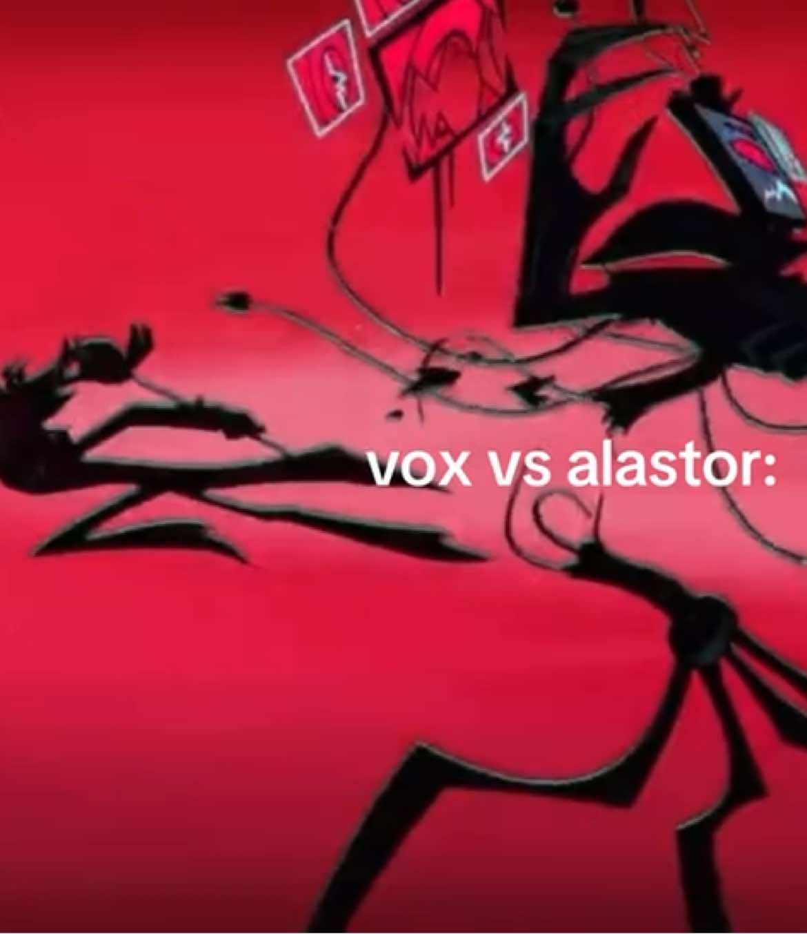 vox vs alastor #fyp #parati #pinchetiktokponmeenparati #hazbinhotel #voxandalastor 