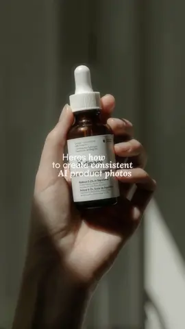 Most people think AI ruins product photos because the model is bad. But the truth is simpler. AI cannot guess what your product actually looks like. So every photo comes out different, distorted, or off-brand. Here is the workflow I use to create clean, realistic, consistent AI product photos for ecommerce brands. You can apply this to skincare, supplements, food and beverage, packaging, or any physical product that needs reliable visuals. 1. Teach ChatGPT your product Break down your product inside ChatGPT. Focus on true scale, shape, textures, materials, label details, and proportions. This gives you a reusable product snippet you can paste into any prompt. This step is the reason your product stays accurate. 2. Build your base image Combine your product snippet with your scene prompt. This locks your lighting, shadows, reflections, mood, and correct size of the product. Think of this as building the set for a photoshoot. Once you have this step right, your visuals already start feeling real. 3. Use Reve to swap in your real product Upload your base image and your real product image into the Reve app. Reve swaps the product while keeping the exact size, angle, and texture. This is how you get perfectly consistent results across every scene, every time. This workflow gives you studio quality product photos without renting gear, hiring a photographer, or fighting with AI hallucinations. If you want reliable visuals for ads, landing pages, and social content, this is the method to save and reuse. Save this guide so you can follow it before your next batch of product images. Full breakdown is inside my course. Link in bio.  #ai #aiproductphotos #productphotography 
