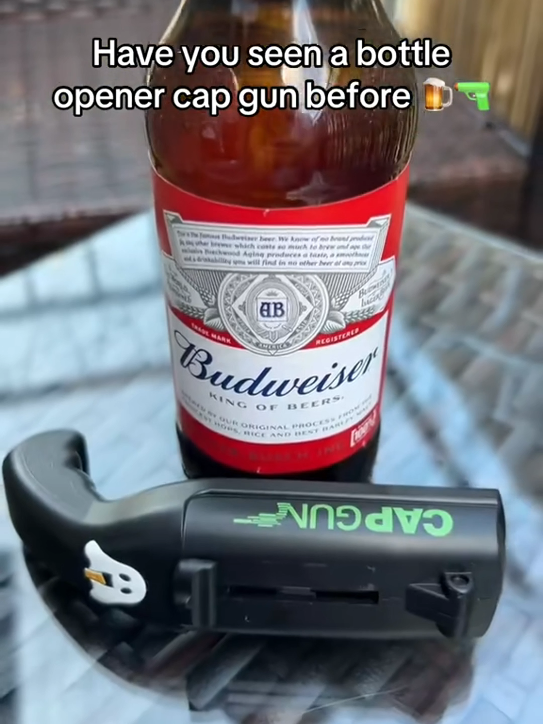 Check out these Bottle Cap guns! #Holiday #foryou#foryourpage #party #drink #homefinds #kitchen #fpy #tiktokblackfriday