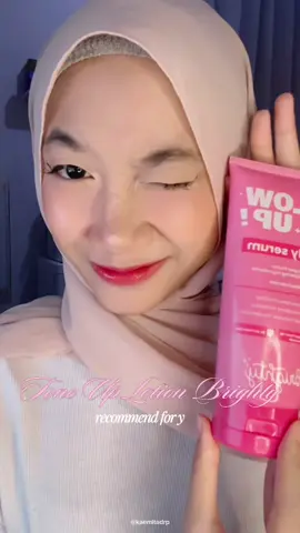 biar hangout terlihat lebih pede dan glowing, yukk pake @Brighty Indonesia tone up lotion juga 💗🎀 #brighty #brightytoneup #toneuplotion #lotion 