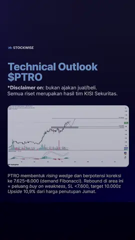 Saham $ptro milik prajogo pangestu berpotensi rebound dengan target 10.000 di akhir tahun.. menarik untuk investor🫰#stockwise #andryhakim #saham #purbayayudhisadewa #ihsg 