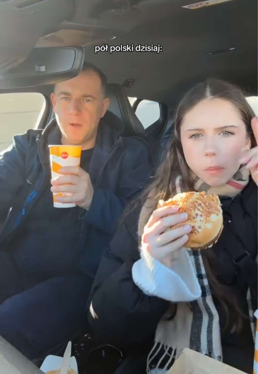 #drwal #macdonalds #burger #zima 