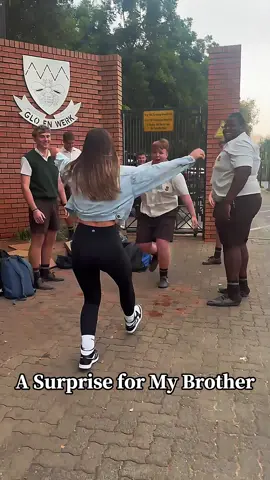 Coming home to surprise my brother.#Brother#Sister#SiblingReunion#FamilyLove#SurpriseVisit#Heartwarming#ComingHome#FYP#ViralVideo
