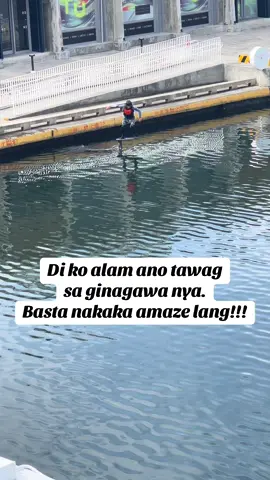 Walang susuko hanggat di nakakatawid. #travel #wakeboard #watersports #taiwan