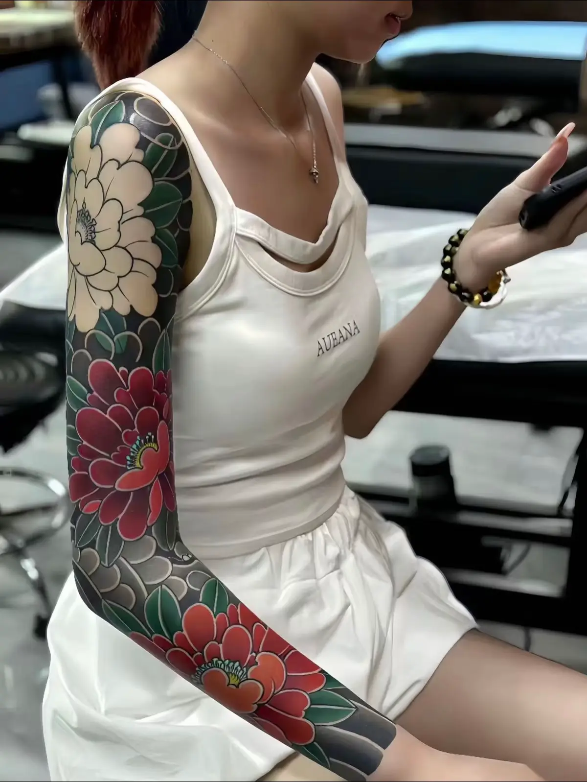 Hao mẫu đơn full tay nhật cổ quốc dân chị e nào thích ib mình tv nhé 🤝🤝🤝#xuhuong 