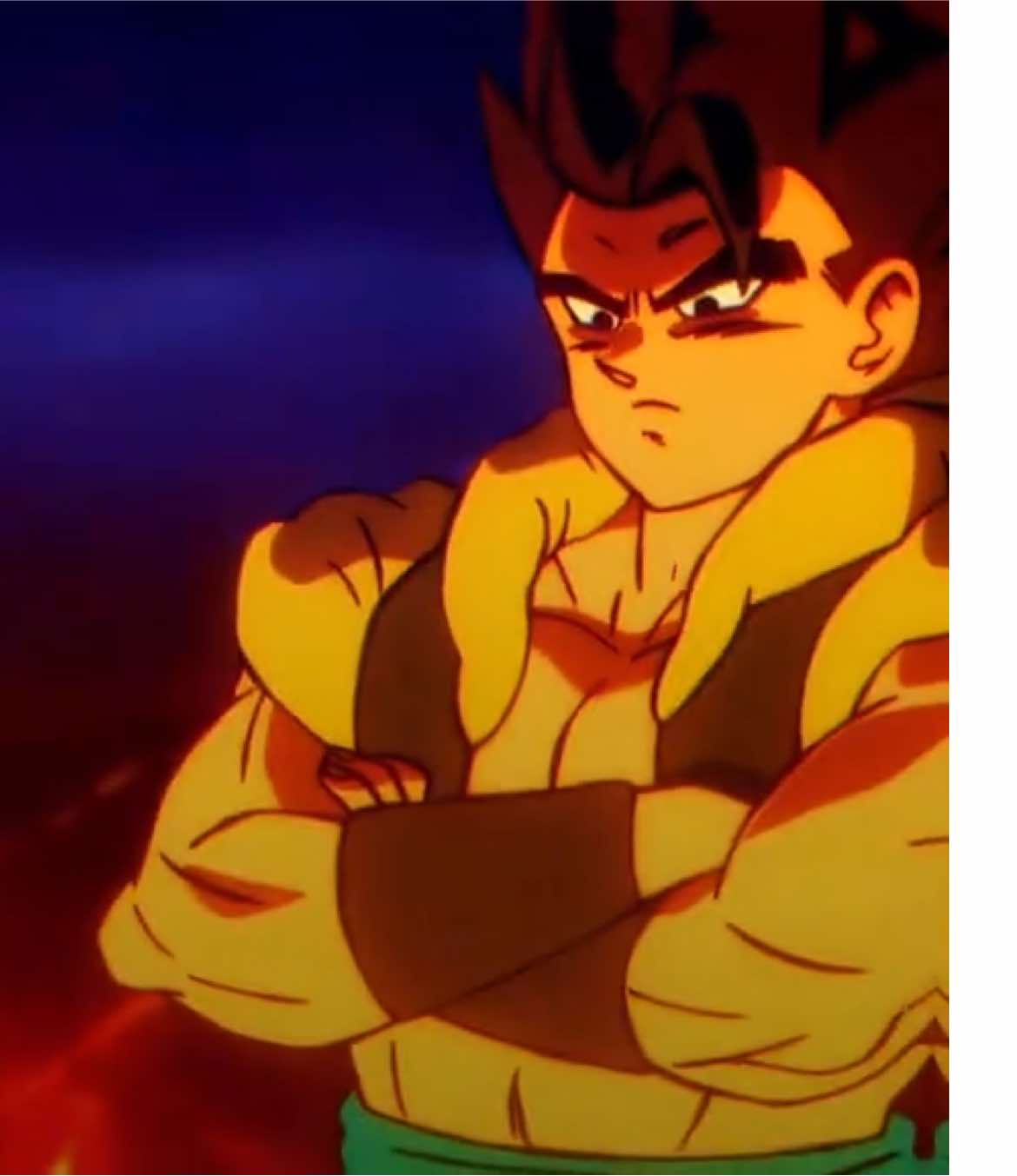 Gogeta is my favorite dragon ball charachter🩵 #gogeta #dbz #goku #animeedit #anime 