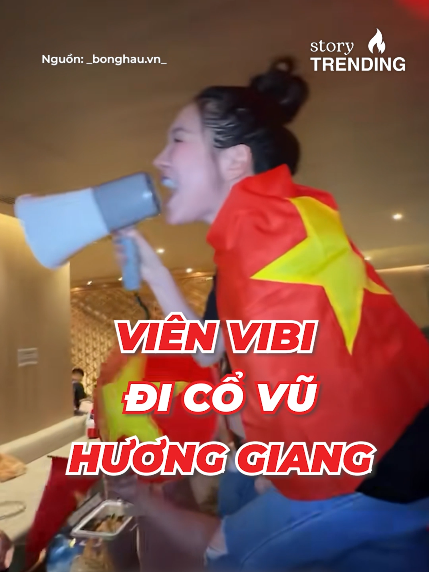 Viên Vibi đi cổ vũ Hương Giang nhưng người khổ nhất là bạn trai #yan #storytrending #tiktok #vienvibi #huonggiang